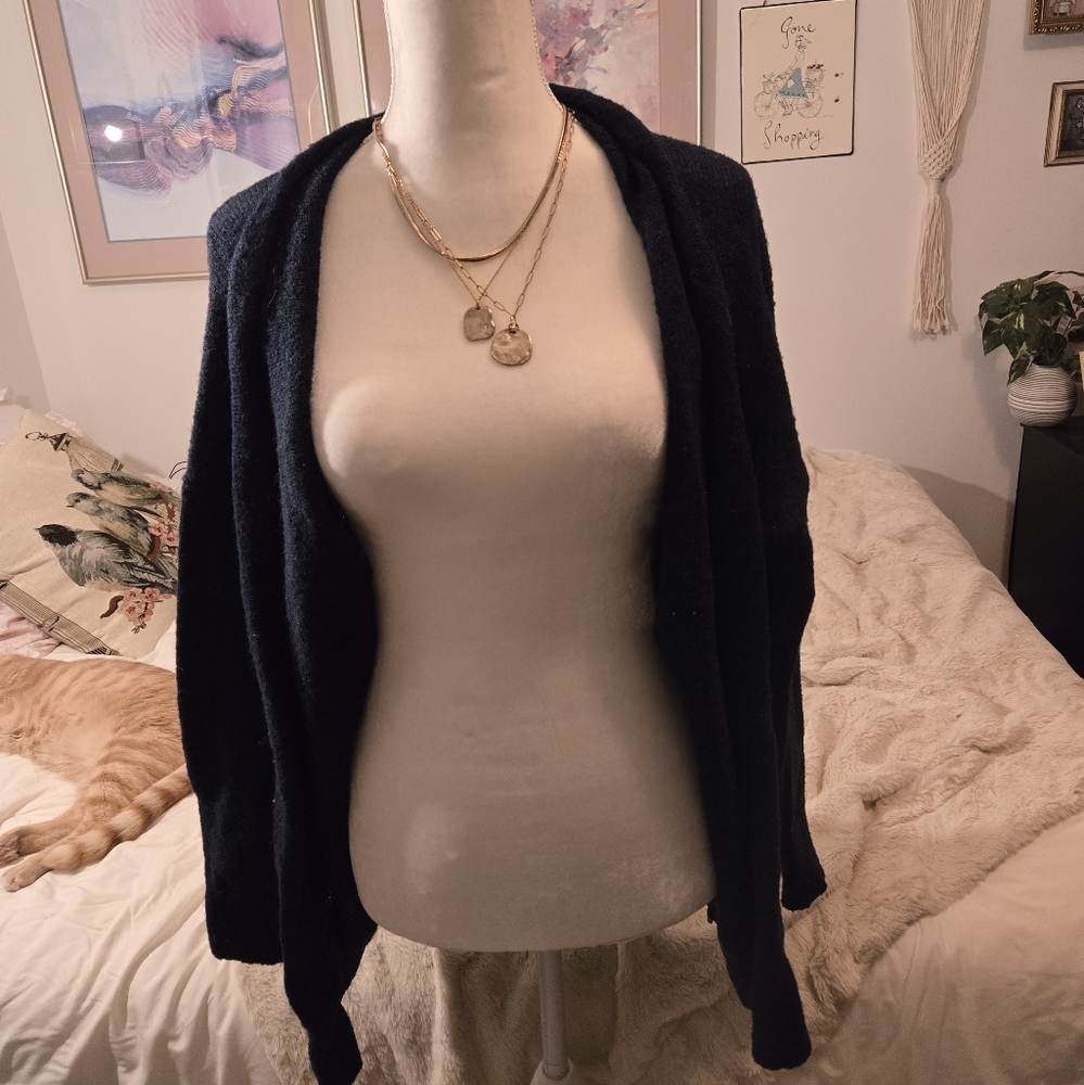 Melrose and Market Dark Blue Cardigan